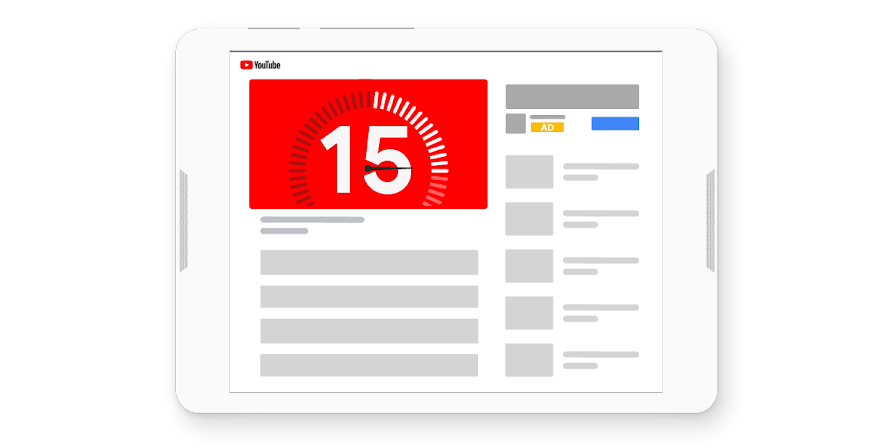 Annunci video Youtube in stream non ignorabili